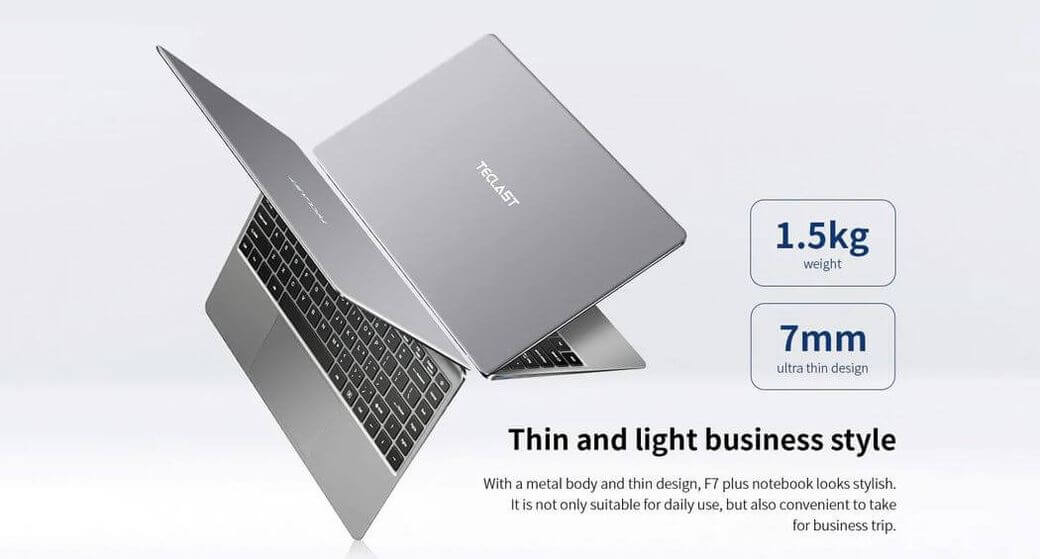 Teclast F7 Plus Обзор: Недорогой компактный ноутбук 2019