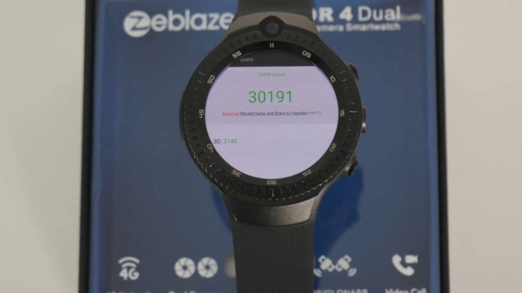 Zeblaze THOR 4 Dual Обзор: Умные часы Android с двумя камерами