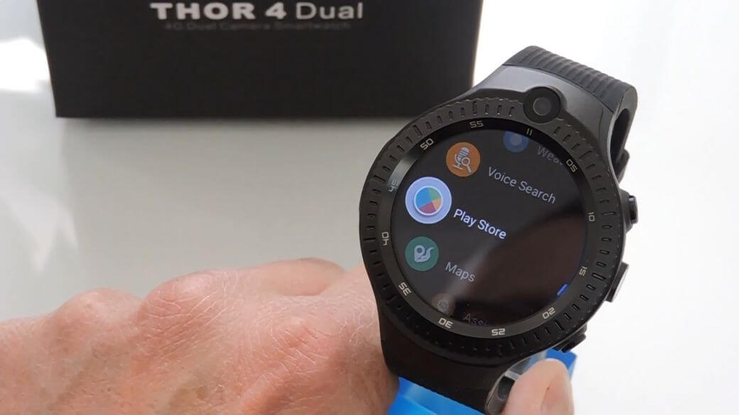 Zeblaze THOR 4 Dual Обзор: Умные часы Android с двумя камерами