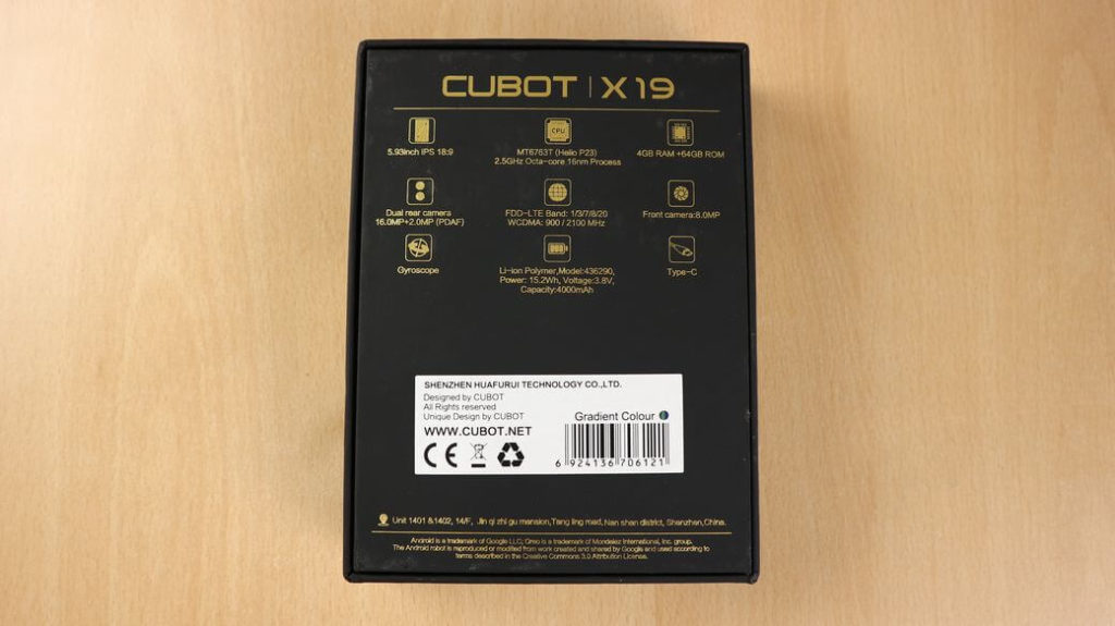 Cubot X19 Обзор: Бюджетный смартфон 2019 года