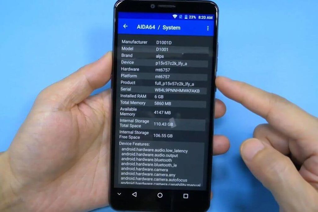 Vargo VX3 Обзор: Бюджетный смартфон с 6/128 ГБ и NFC