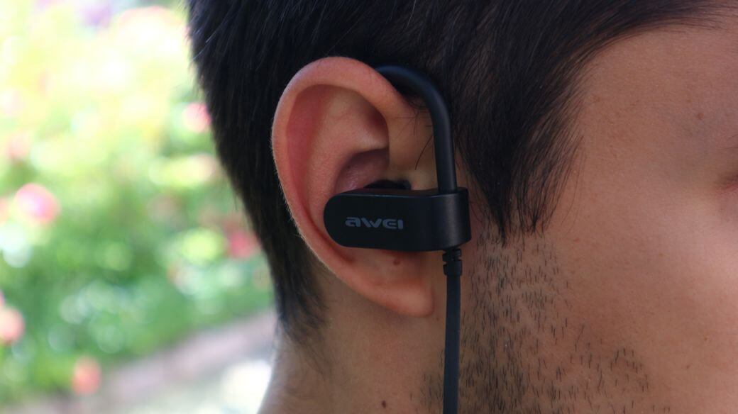 AWEI WT50 Обзор: Спортивные Bluetooth наушники 2019