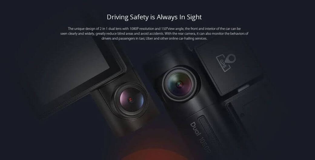 Alfawise LS02 Первый обзор: Видеорегистратор с двумя камерами от Sony