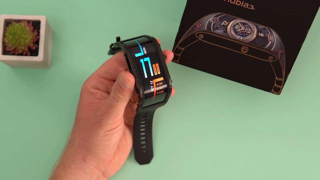 Nubia Watch Обзор: Умные часы с гибким AMOLED экраном