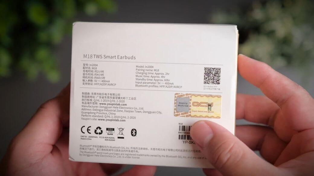 QCY M18 Обзор: Бюджетные TWS наушники с Bluetooth 5.1