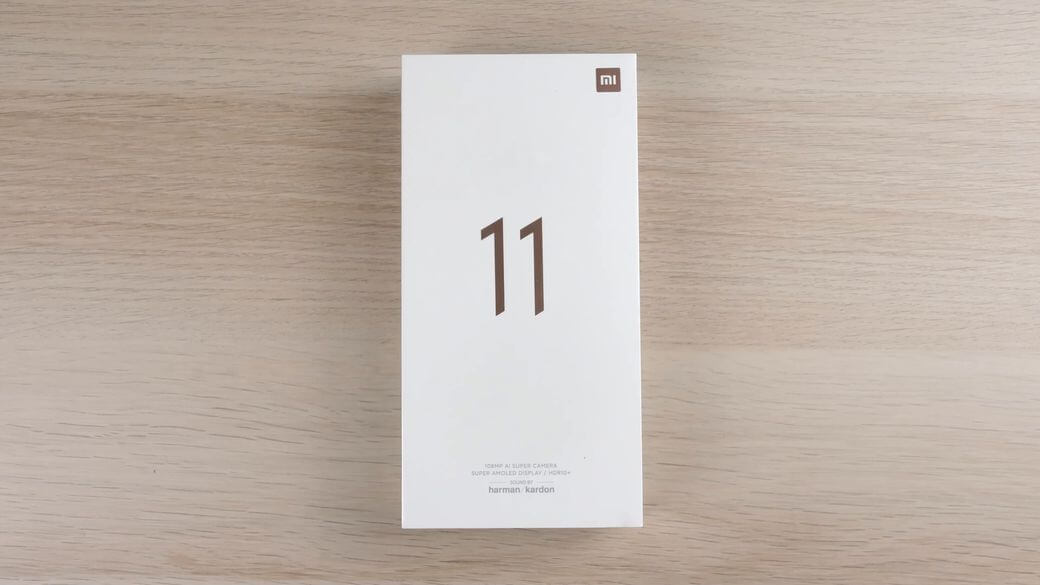 Xiaomi Mi 11 коробка 