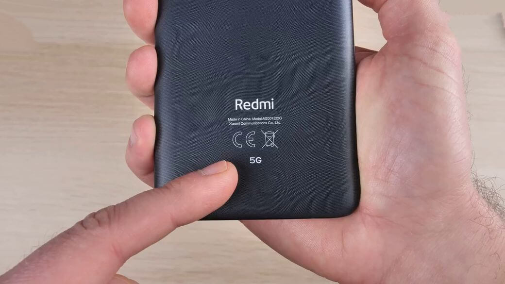 Xiaomi Redmi Note 9T 5G пластиковый корпус