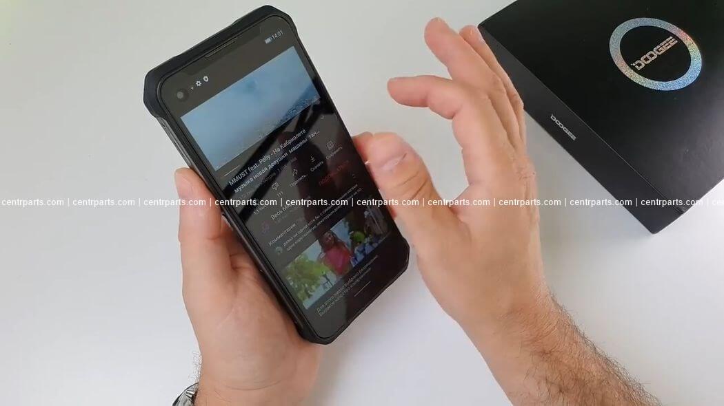 Doogee V10 Обзор: Мощный защищенный смартфон с 5G и термометром