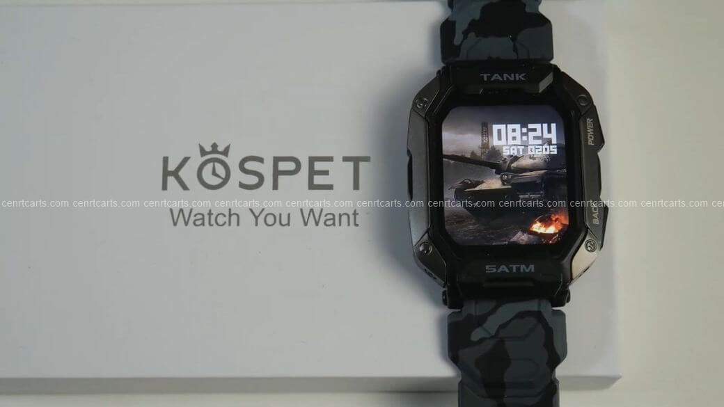 Kospet Tank M1 Обзор: Защищенные умные часы с военным стандартом