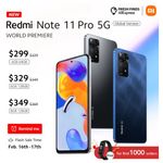 Redmi Note 11 Pro 5G со скидкой 60%
